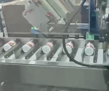 Three-dimensional transparent film packaging machine